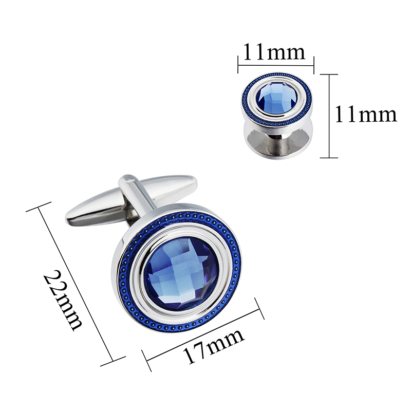 HAWSON Crystal Cufflinks and S - огляд і ціна Cufflink Box Set