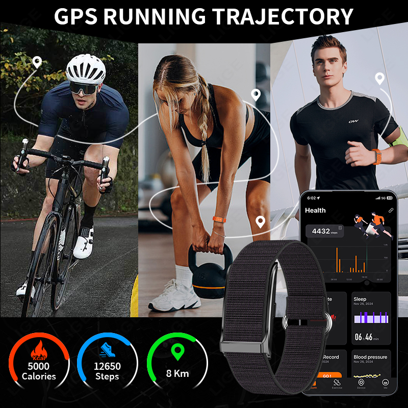 LIGE 100+ Sport Fitness Tracke - огляд і ціна Men Accessories Jewellery