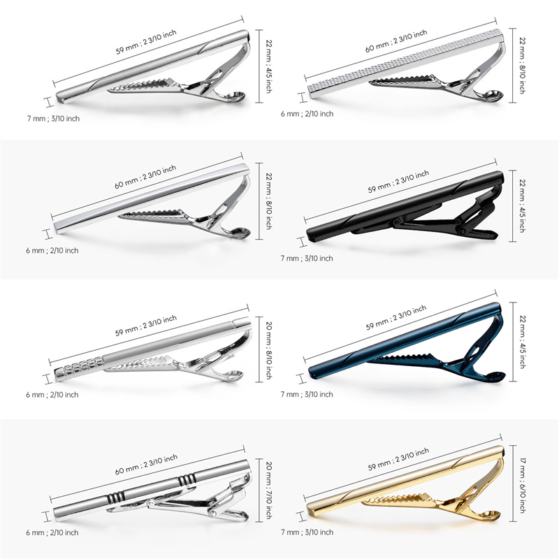 7/8/10 PCS Tie Clip Set With G - огляд і ціна Cufflink Box Set