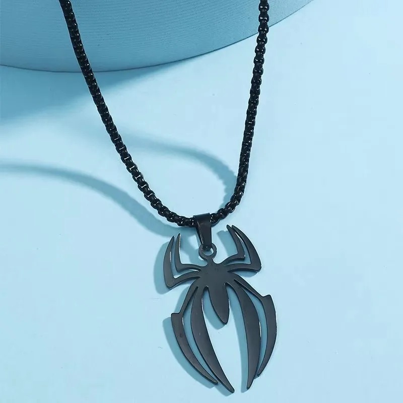 Gothic Spider Shape Necklace S - огляд і ціна Men'S Accessories Chain