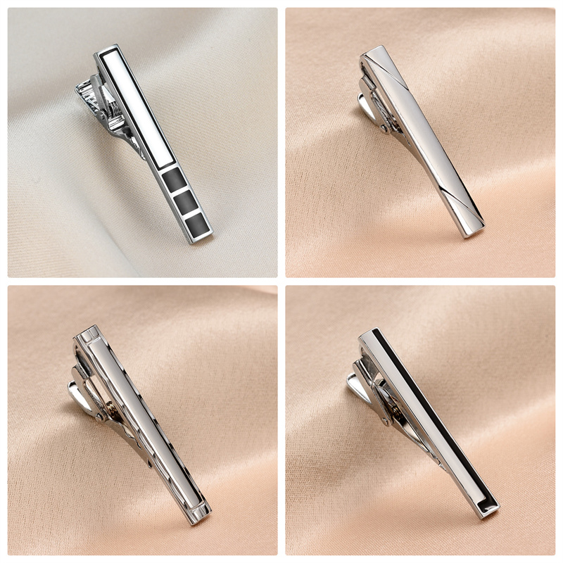 8 PCS Short Tie Clips Set With - огляд і ціна Cufflink Box Set