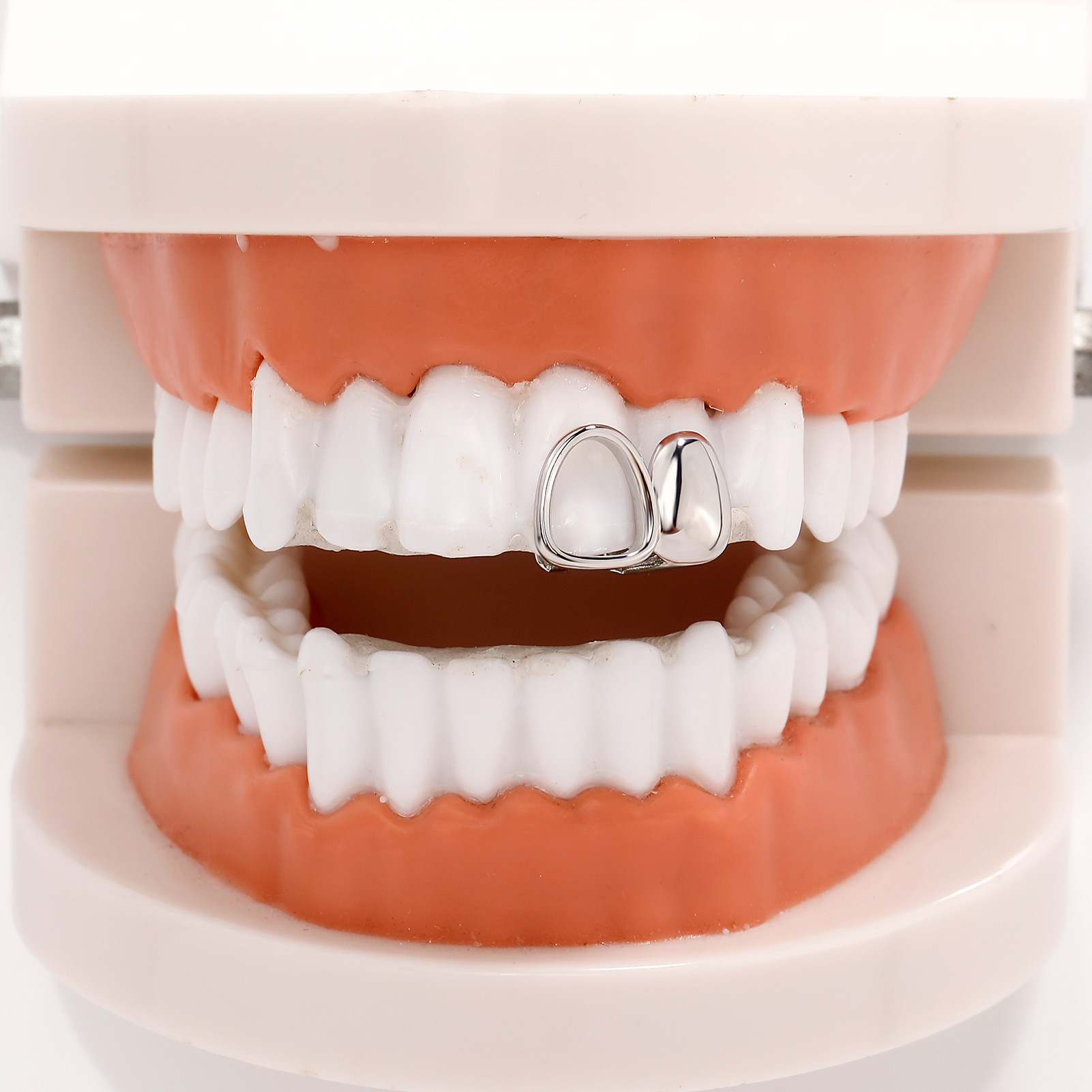 4Pcs Gold Plated Grillz Set Hi - огляд і ціна Men Accessories Kit