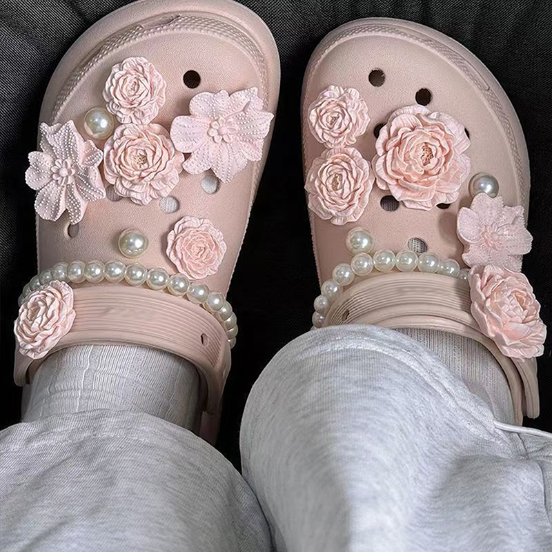 8/17Pcs Summer Fashion Holes S - огляд і ціна Men Accessories Bouquet