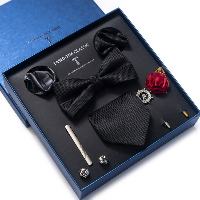 Holiday Present Tie Handkerchi - огляд і ціна Neck Tie Set Box
