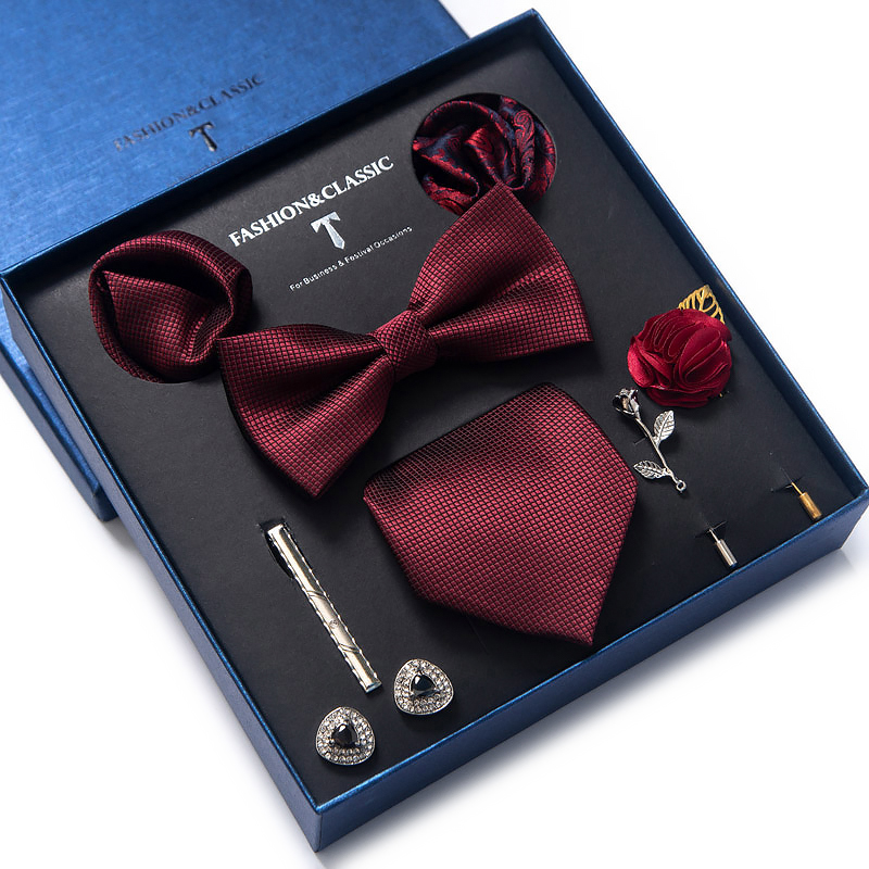 Holiday Present Tie Handkerchi - огляд і ціна Neck Tie Set Box