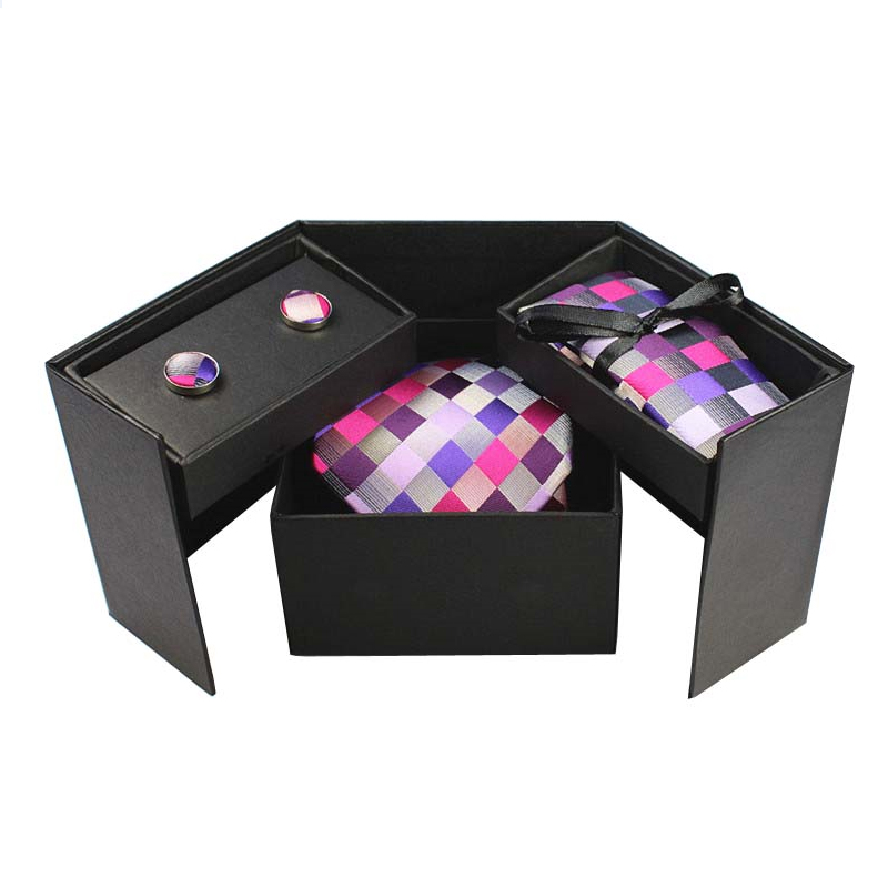GUSLESON Tie Set Hanky Cufflin - огляд і ціна Neck Tie Set Box